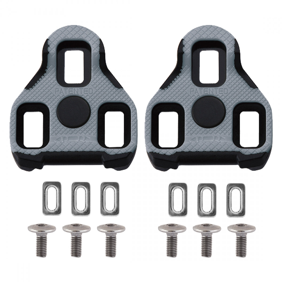 EXUSTAR PEDAL CLEAT EXUSTAR Black11+ KEO LOOK FIXED BK/GY (M) - EXUSTAR