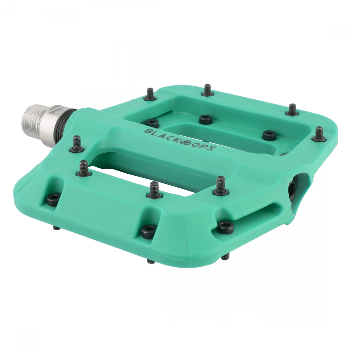 BLACK OPS PEDALS BK-OPS PARK RAT 9/16 TEAL - BLACK OPS