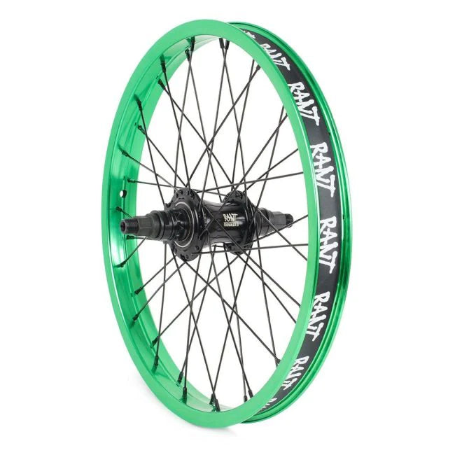 RANT 18" Party On V2 Rear Cassette Wheel (Black, Blue, Gold, Real Teal, Red, Silver)