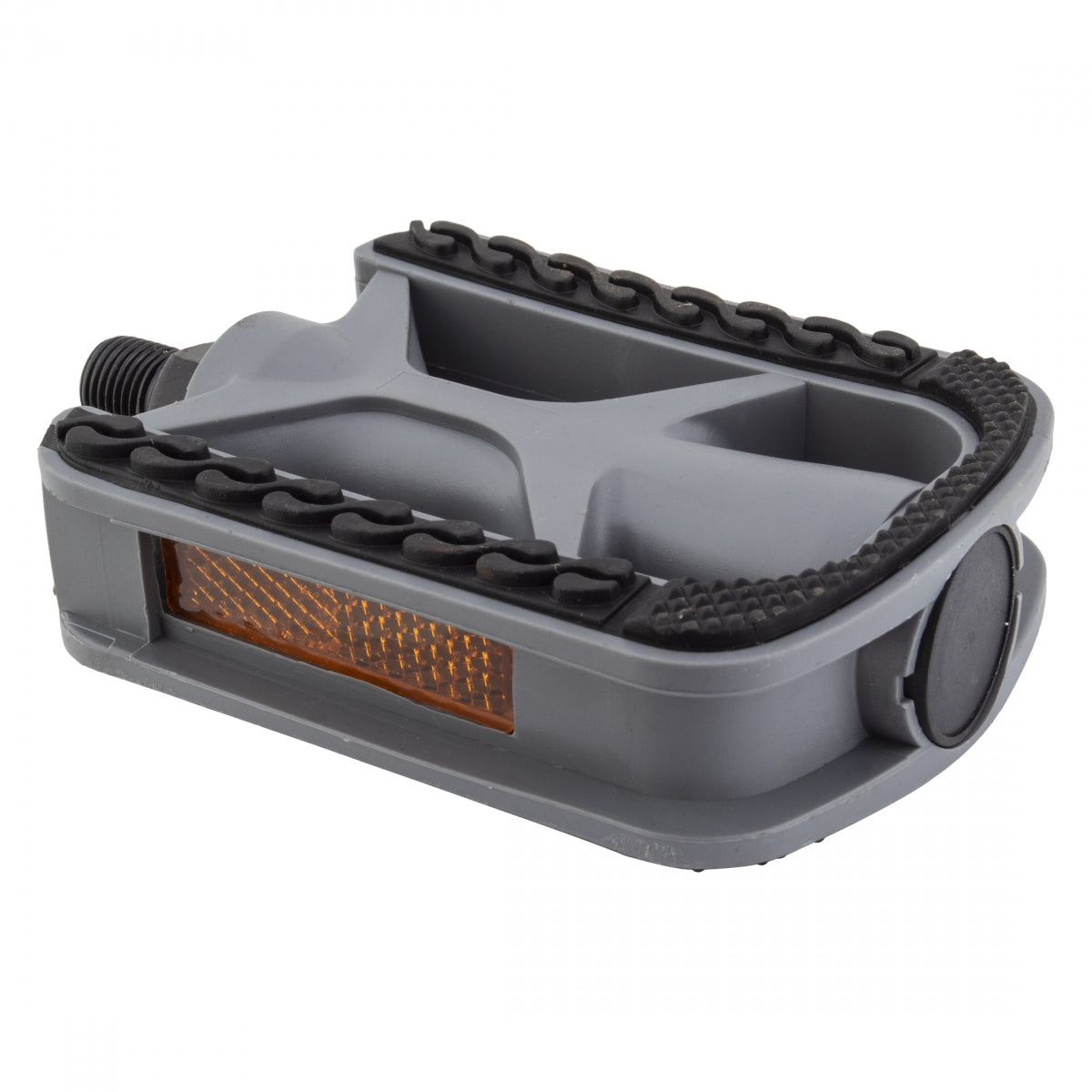 SUNLITE PEDALS SUNLT NON-SLIP GRAY w/RUBBER 1/2 - SUNLITE