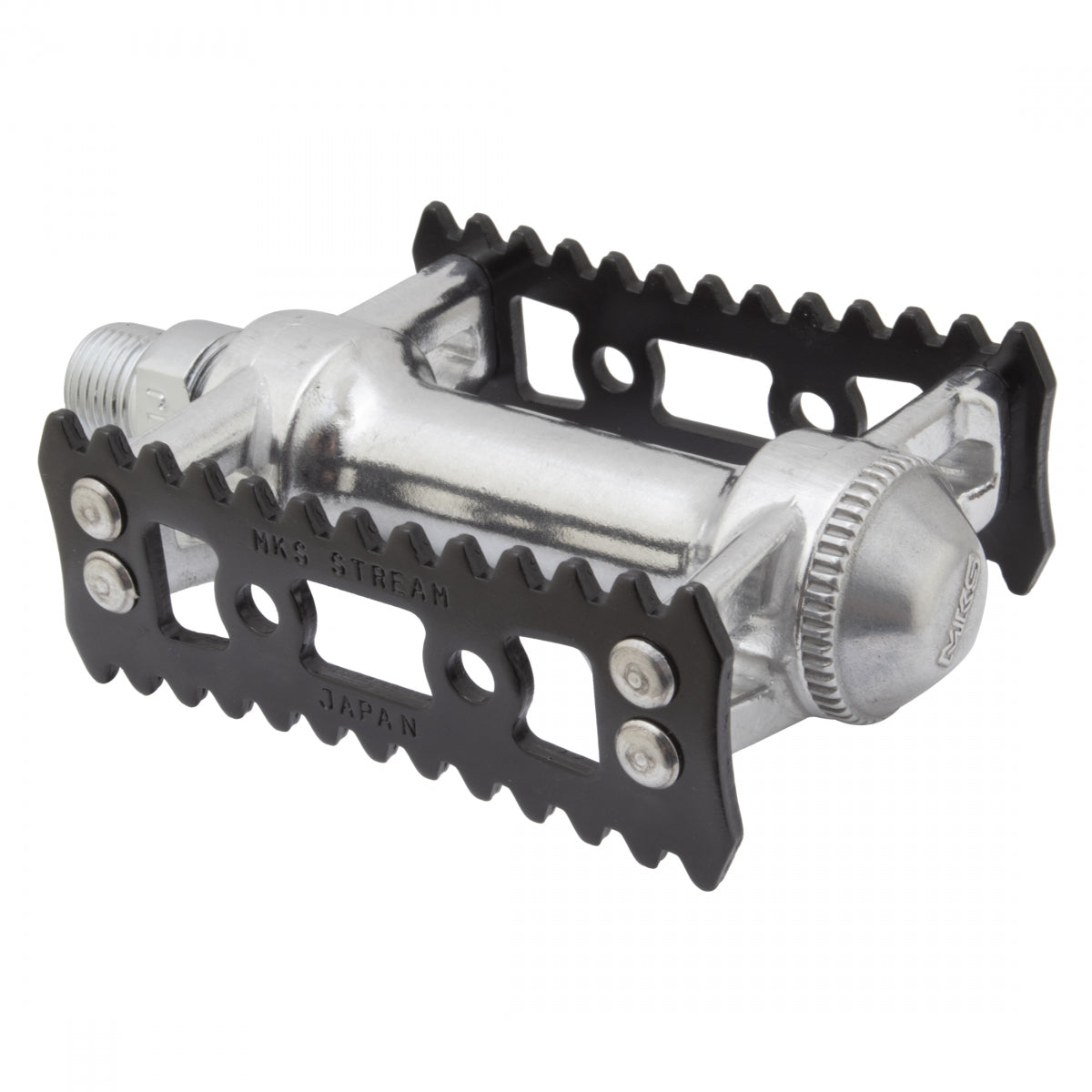 MKS PEDALS MKS SYLVAN STREAM BK/SL 9/16 - MKS