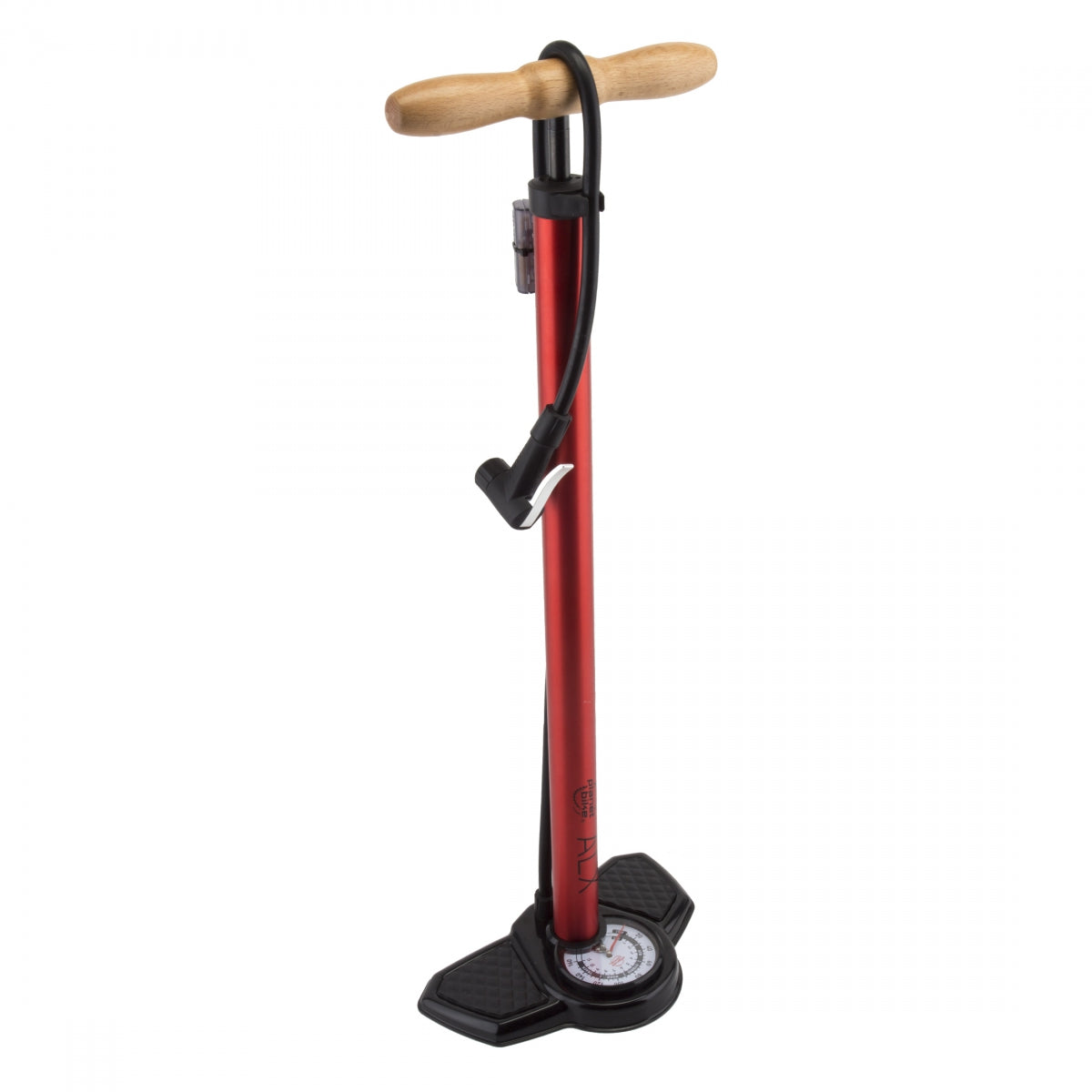PLANET BIKE PUMP PB FLOOR ALX RED - PLANET BIKE