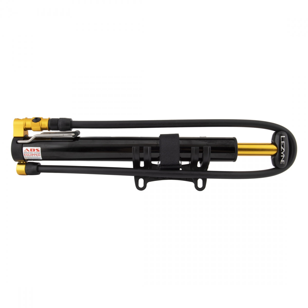 LEZYNE PUMP LEZ FLOOR MICRO DRIVE HV BK - LEZYNE