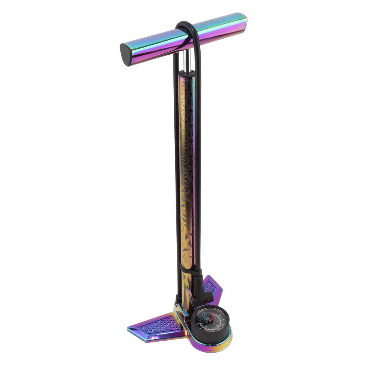 SUPACAZ PUMP SUPACAZ FLOOR SUAVEAIR ALY w/GAUGE OIL SLICK - SUPACAZ
