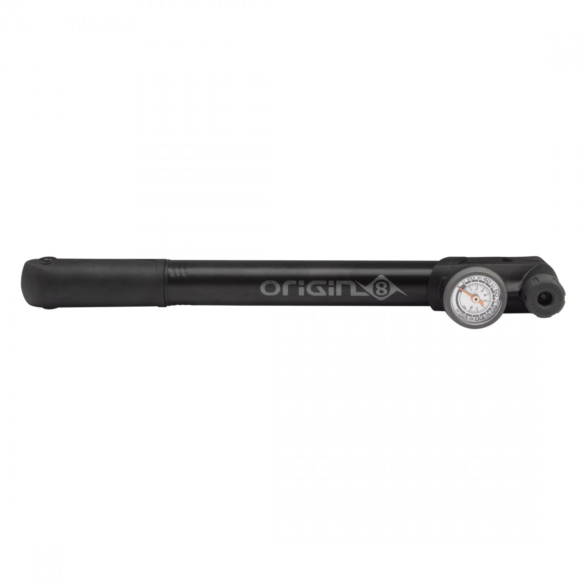 ORIGIN8 PUMP OR8 MINI AIRAID MTB w/GAUGE BK - ORIGIN8