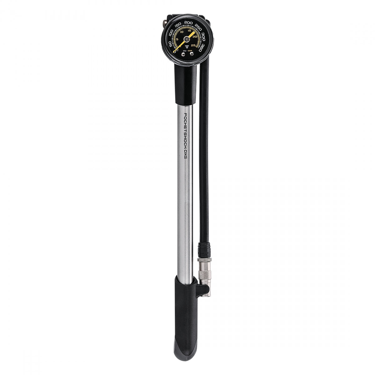 TOPEAK PUMP TOPEAK SHOCK POCKET DXG XL w/GAUGE MESH HOSE SL - TOPEAK