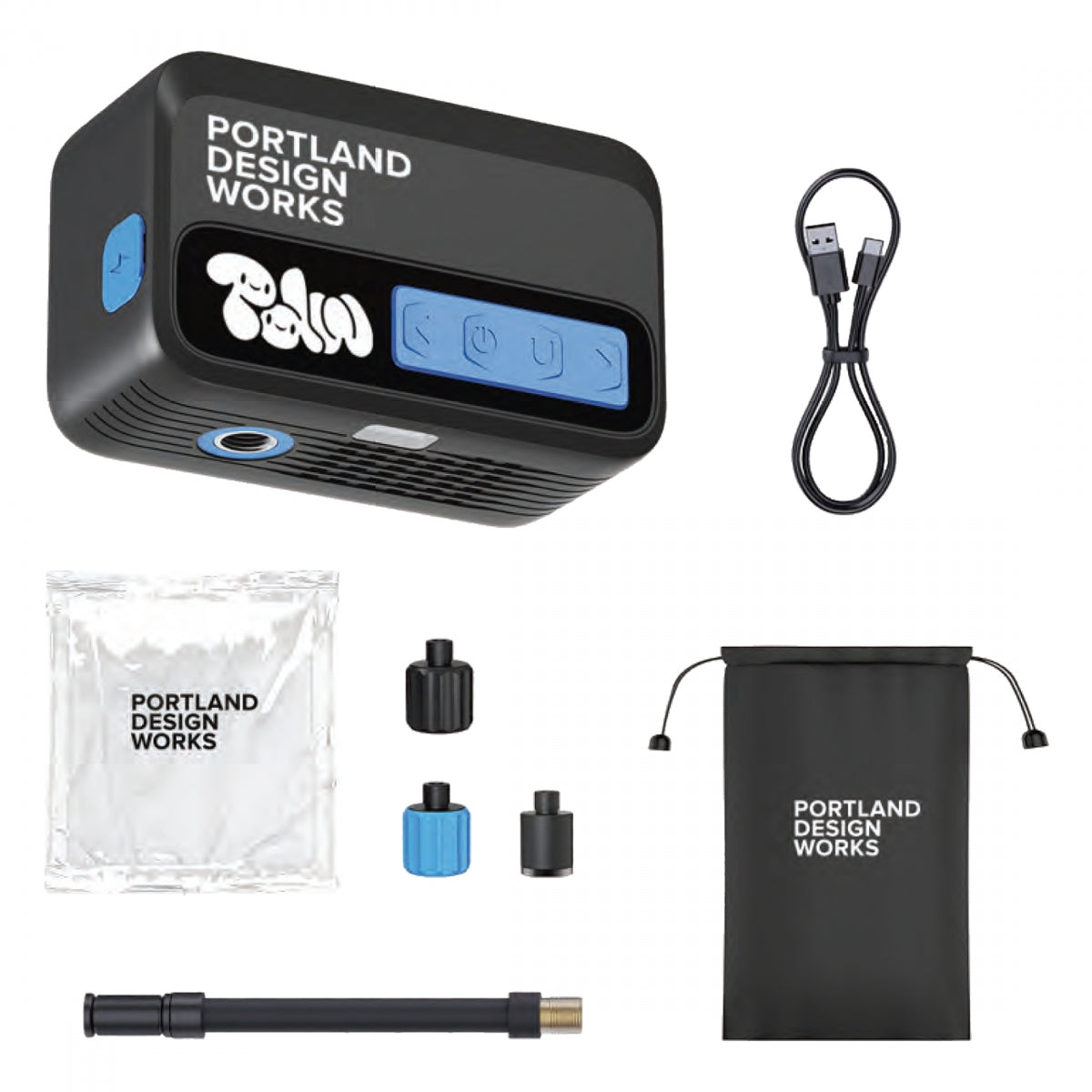 PORTLAND DESIGN WORKS PUMP PDW ELECTRIC PUMP RECHARGABLE PV/SV BK - PORTLAND DESIGN WORKS