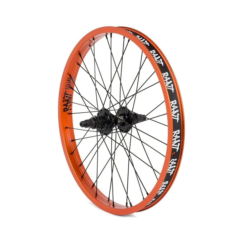 RANT 20" Party On V2 Rear Cassette Wheel (Black, Gold, Orange, Pepto Pink, Red, Silver, Sky Blue)