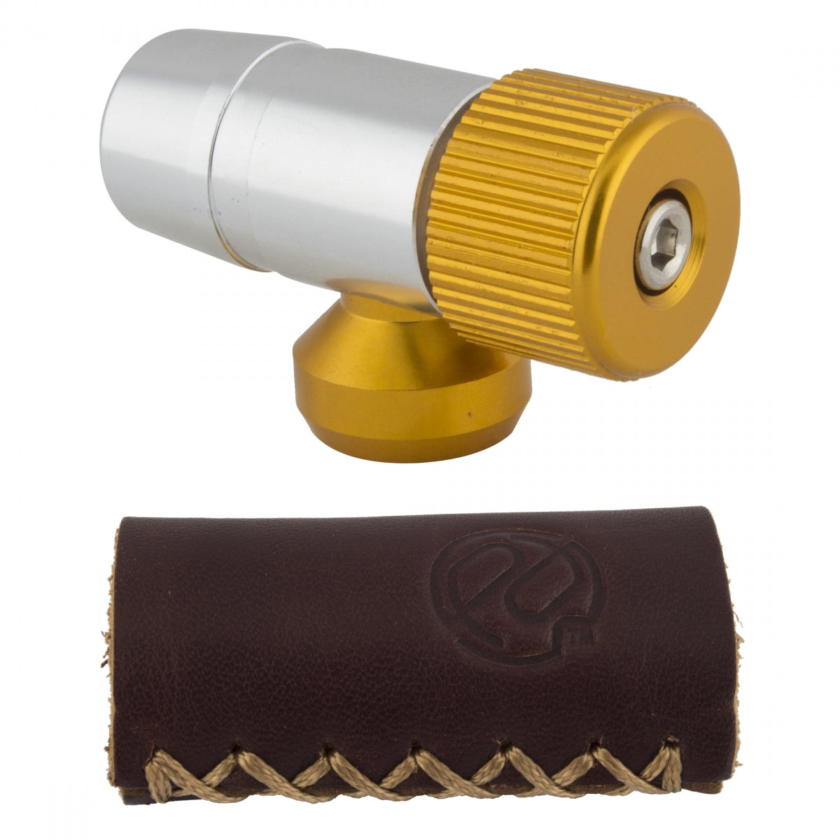PORTLAND DESIGN WORKS PUMP PDW Co2 TINY OBJECT w/LEATHER SLEEVE - PORTLAND DESIGN WORKS