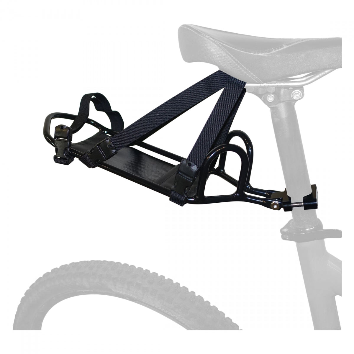 PORTLAND DESIGN WORKS BIKE RACK Rear PDW ALY BINDLE BEAM BK - PORTLAND DESIGN WORKS
