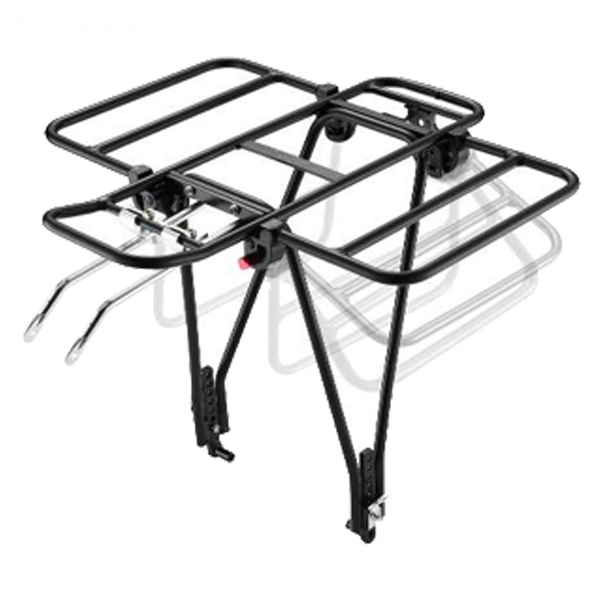 SUNLITE BIKE RACK Rear SUNLT FLIP-TOP BK 26to29in DISC COMPATIBLE - SUNLITE