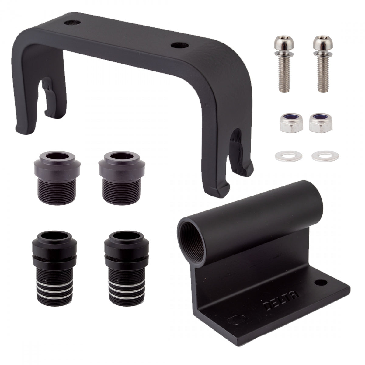 DELTA CAR RACK DELTA BIKE HITCH PRO ALY 12/15mmTHRU BK - DELTA