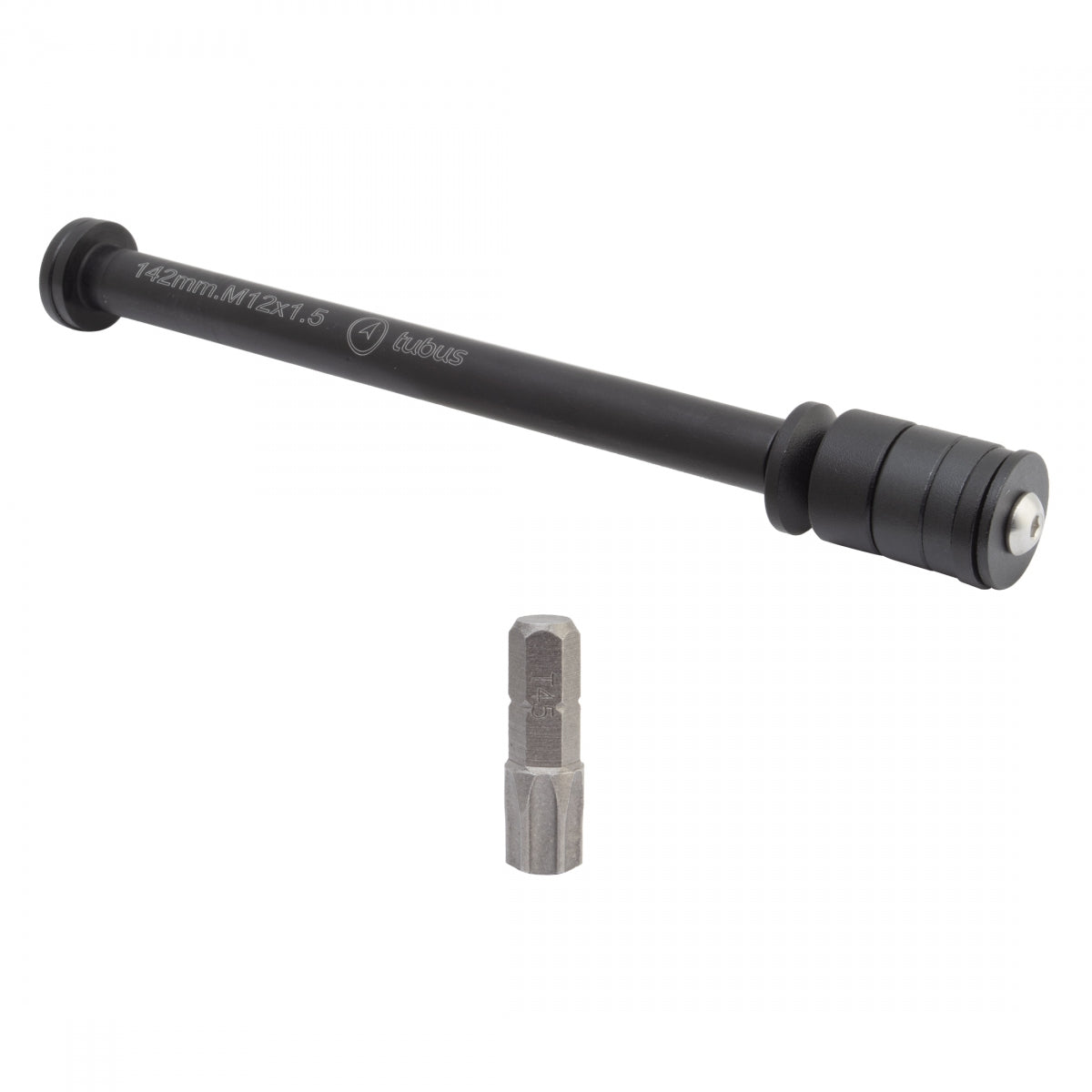 TUBUS BIKE RACK Rear TUBUS ADAPTER KIT T/A 12x142x1.5 FLAT OR CONICAL BK - TUBUS