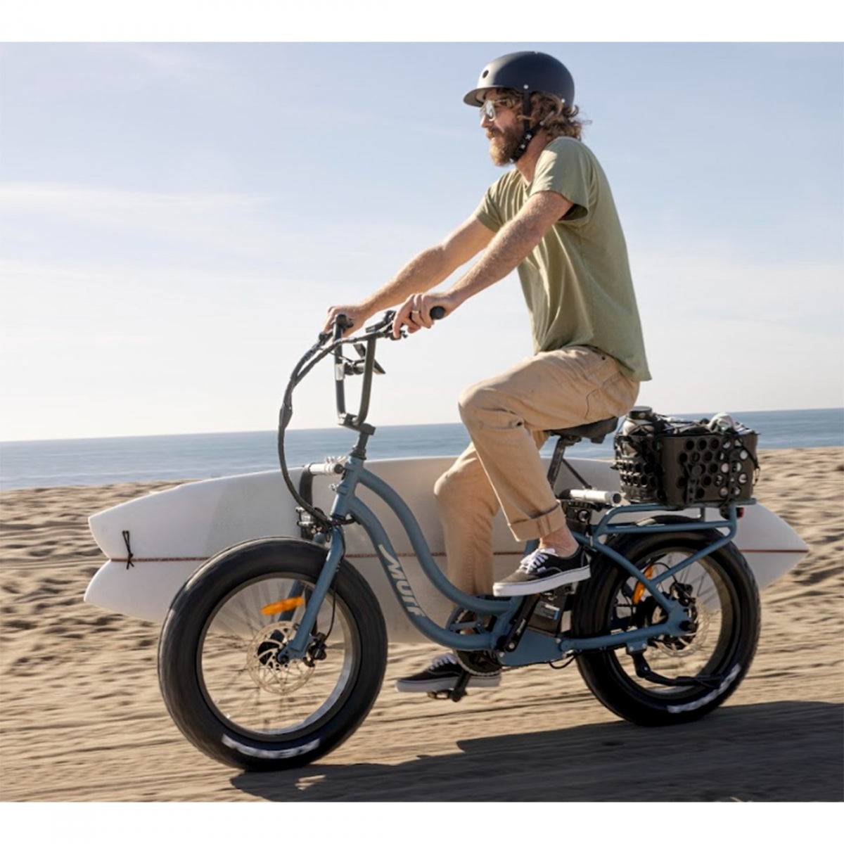 MOVED BY BIKES BIKE RACK Rear MBB SURFBOARD f/FRAME BOSS BK - MOVED BY BIKES