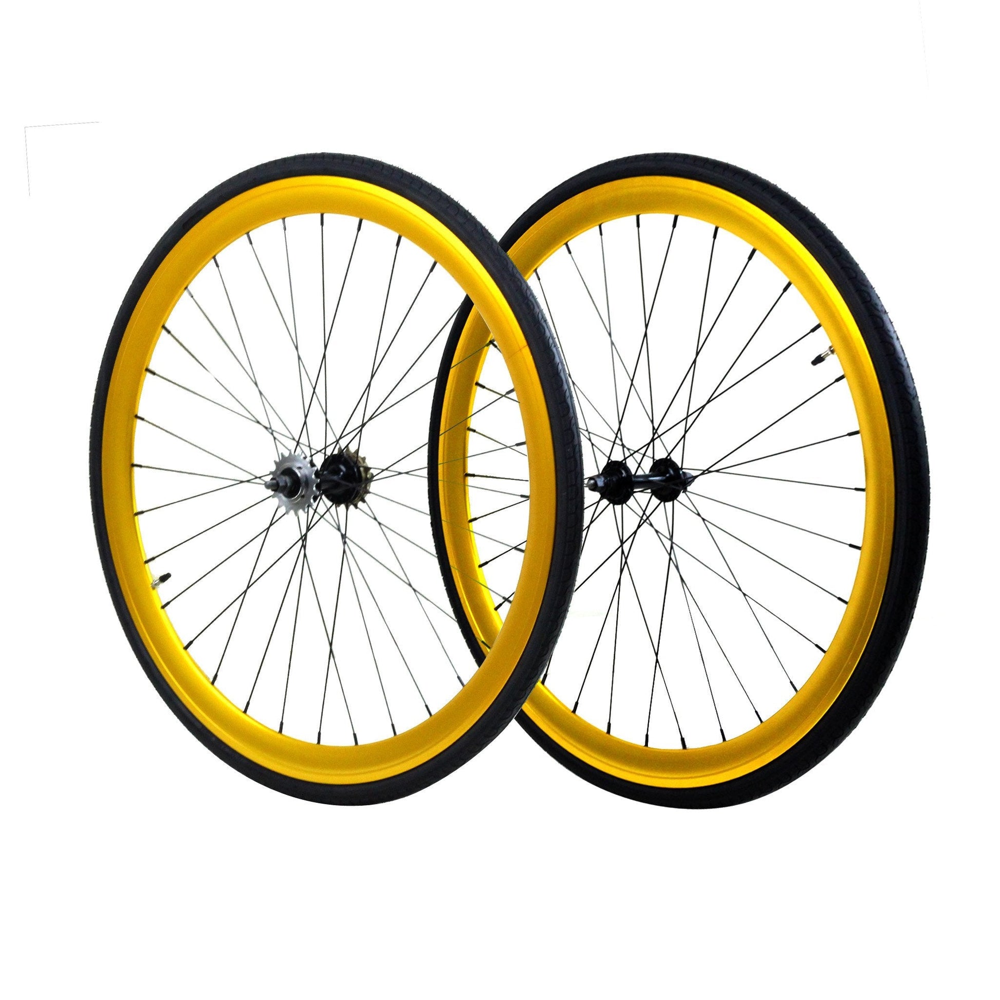 700 Wheelset - Anodized Gold available at 5150bmx.com
