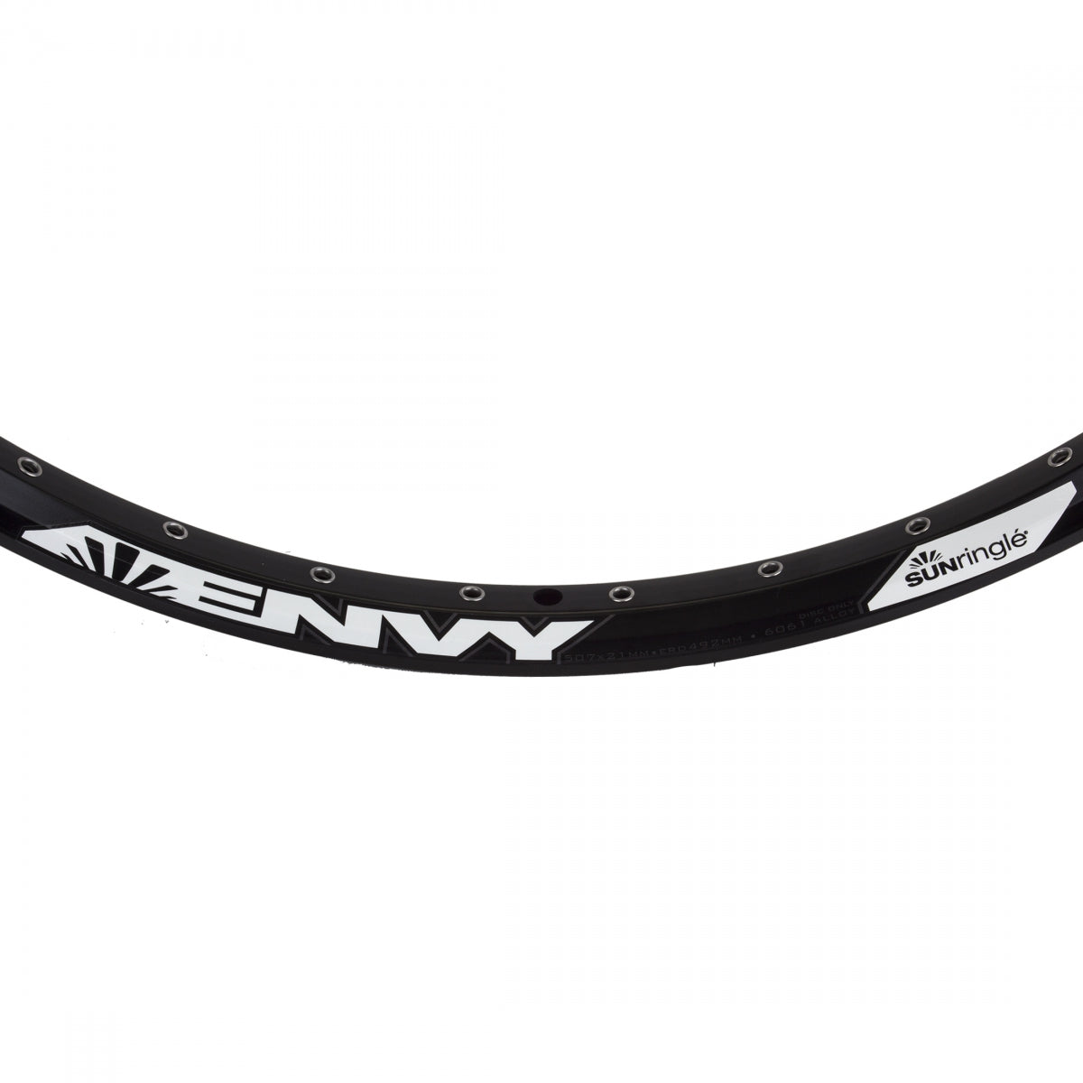 SUN RINGLE RIM SUNRINGLE 24 507x21 ENVY-Front 36 BK/NMSW EYE SV WELD - SUN RINGLE