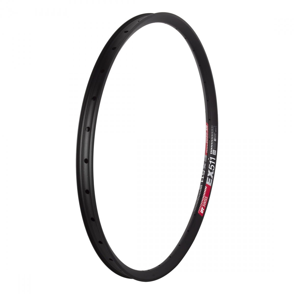 DT SWISS RIM DT 27.5 584x30 EX511 32 BK/DISC PV WELD TBLS w/NIPPLES & WASHERS - DT SWISS