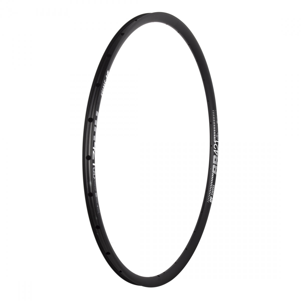 DT SWISS RIM DT 700C 622x20 Rear421 28 BK/DISC PV WELD TBLS w/NIPPLES & WASHERS - DT SWISS