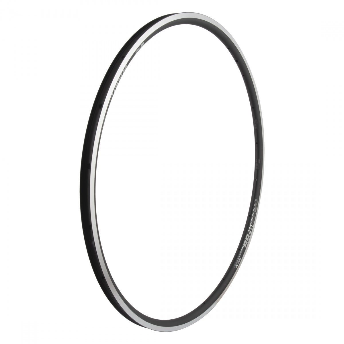 DT SWISS RIM DT 700C 622x18 Rear411 20 BK/MSW PV WELD TBLS w/NIPPLES & WASHERS - DT SWISS