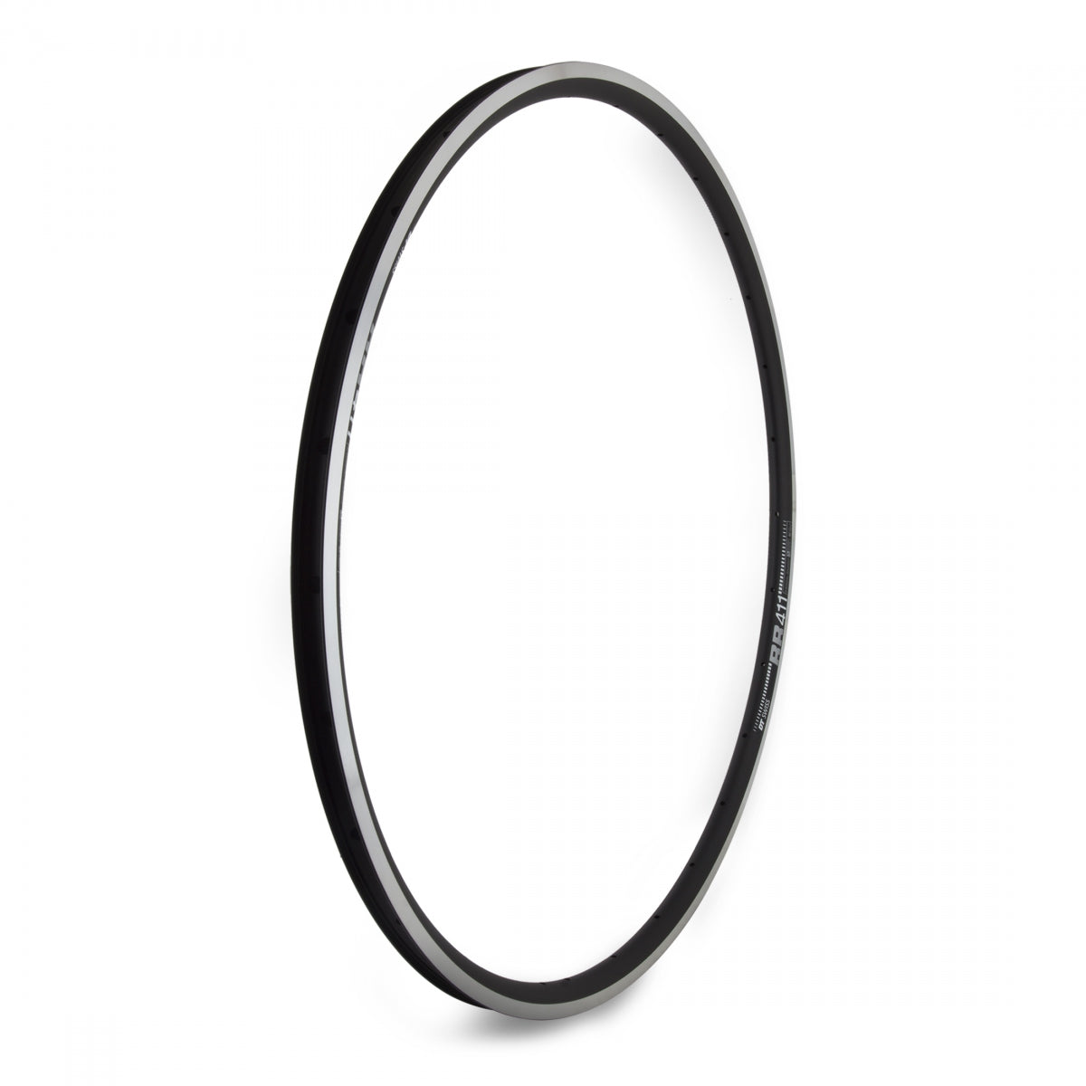 DT SWISS RIM DT 700C 622x18 Rear411 28 BK/MSW PV WELD TBLS w/NIPPLES & WASHERS - DT SWISS