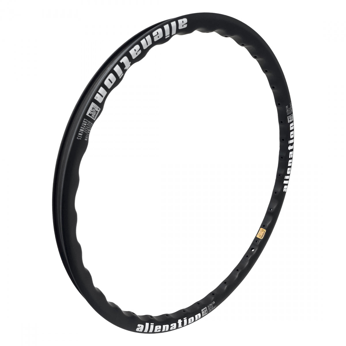 ALIENATION RIM AN (AM) 24 506x21 ARCH BRIDGE CARBON TBLS DISC 36 BK - ALIENATION