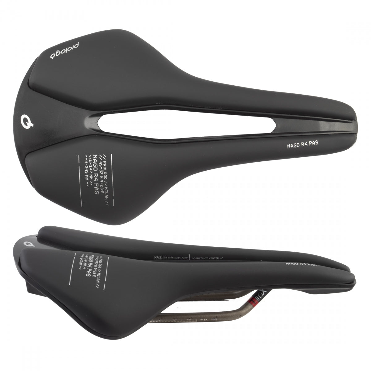 PROLOGO SADDLE PROLOGO NAGO R4 PAS TIROX 147 BK - PROLOGO