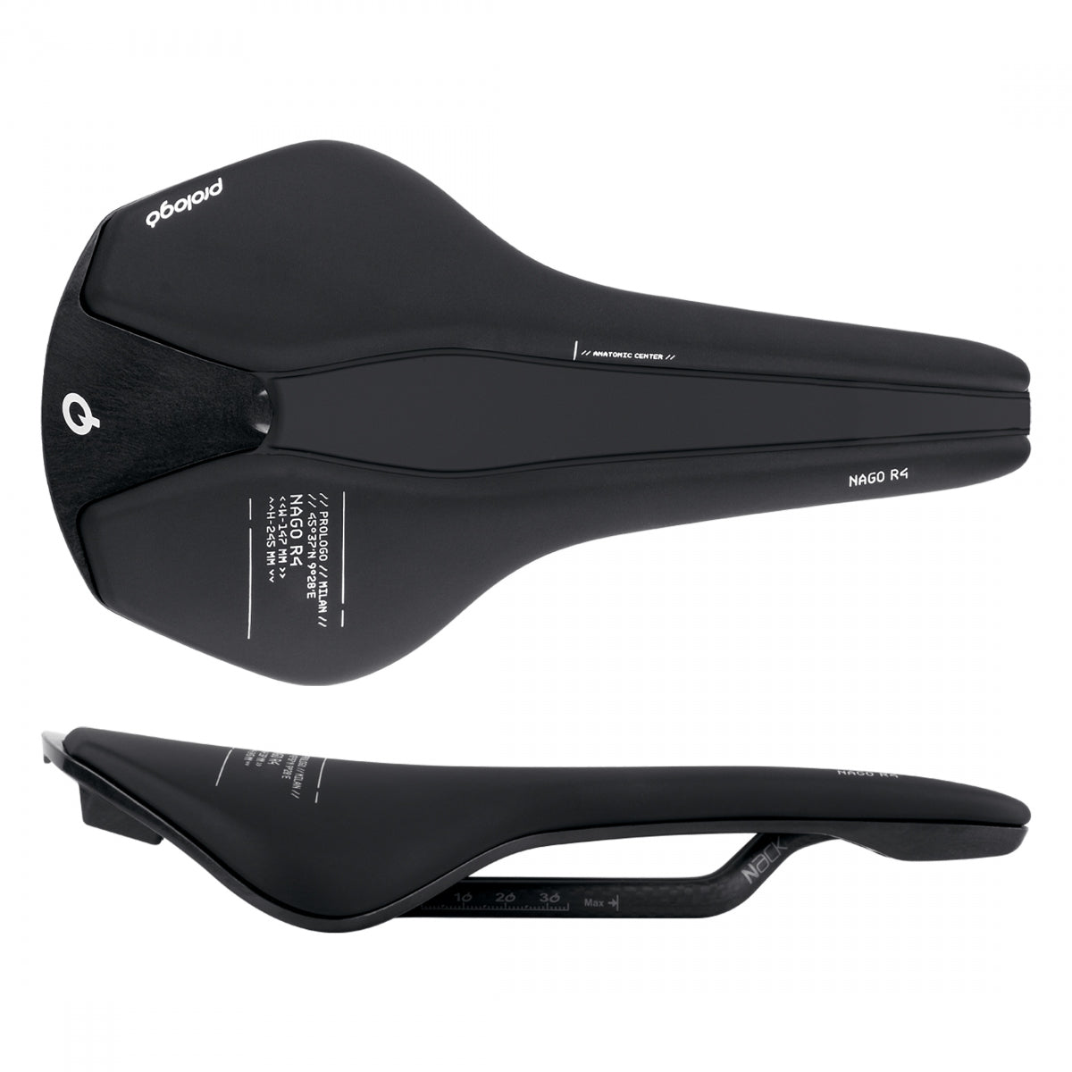 PROLOGO SADDLE PROLOGO NAGO R4 NACK 147 BK - PROLOGO
