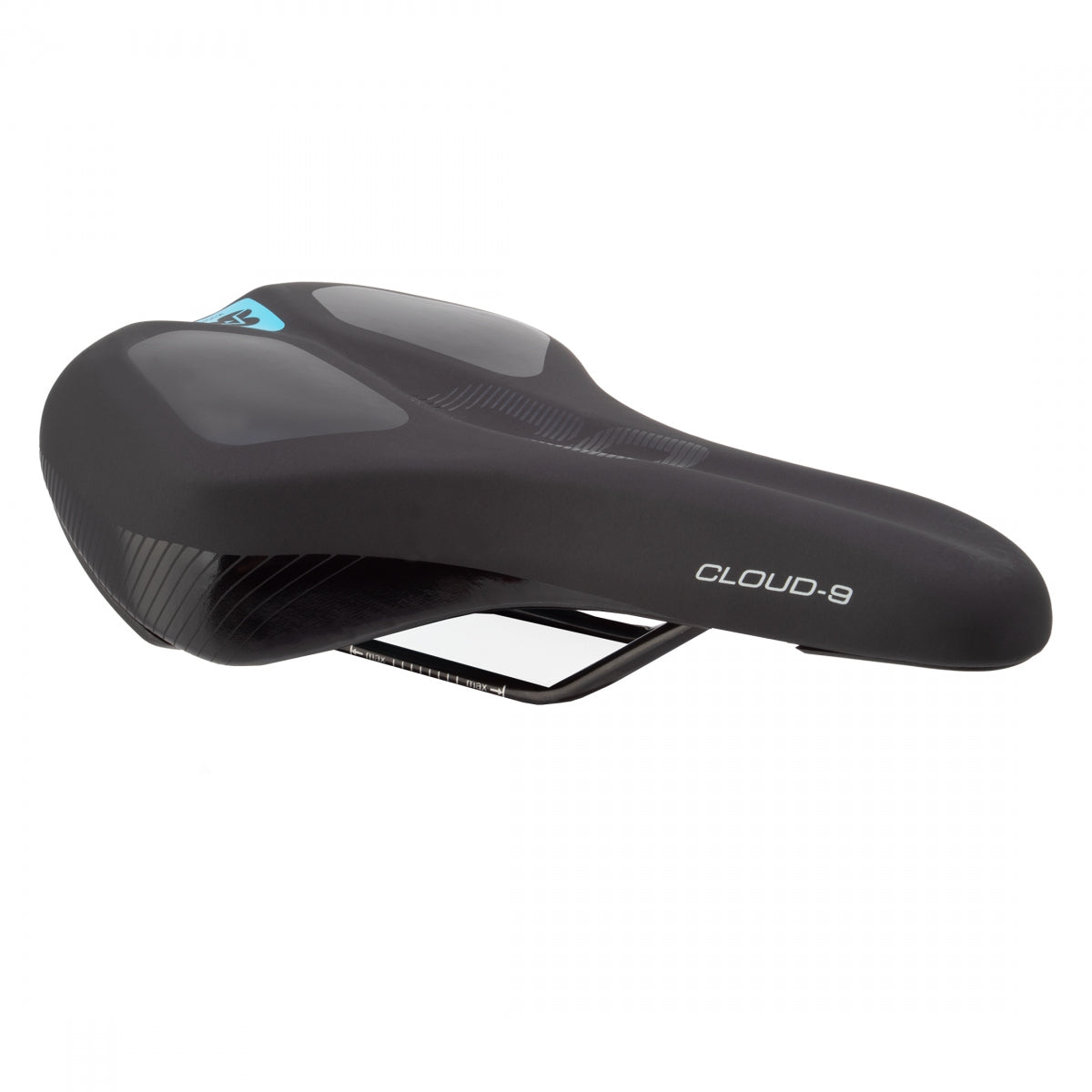 CLOUD-9 SADDLE C9 KUSH-E MEDIUM MEMORY FOAM 10.4x6.5 BK - CLOUD-9
