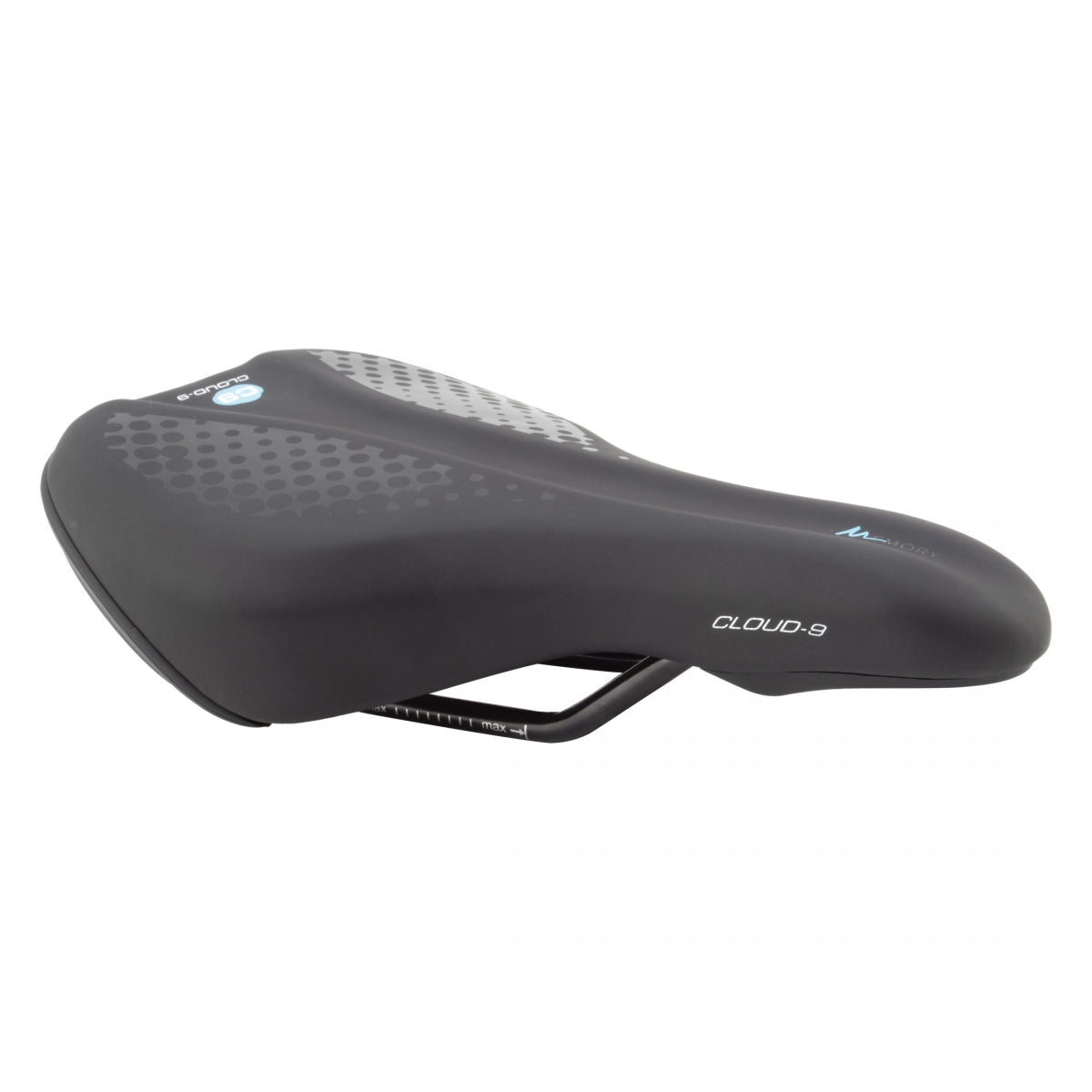 CLOUD-9 SADDLE C9 KUSH KIDS SPORT MEMORY FOAM 9x5.4 BK - CLOUD-9