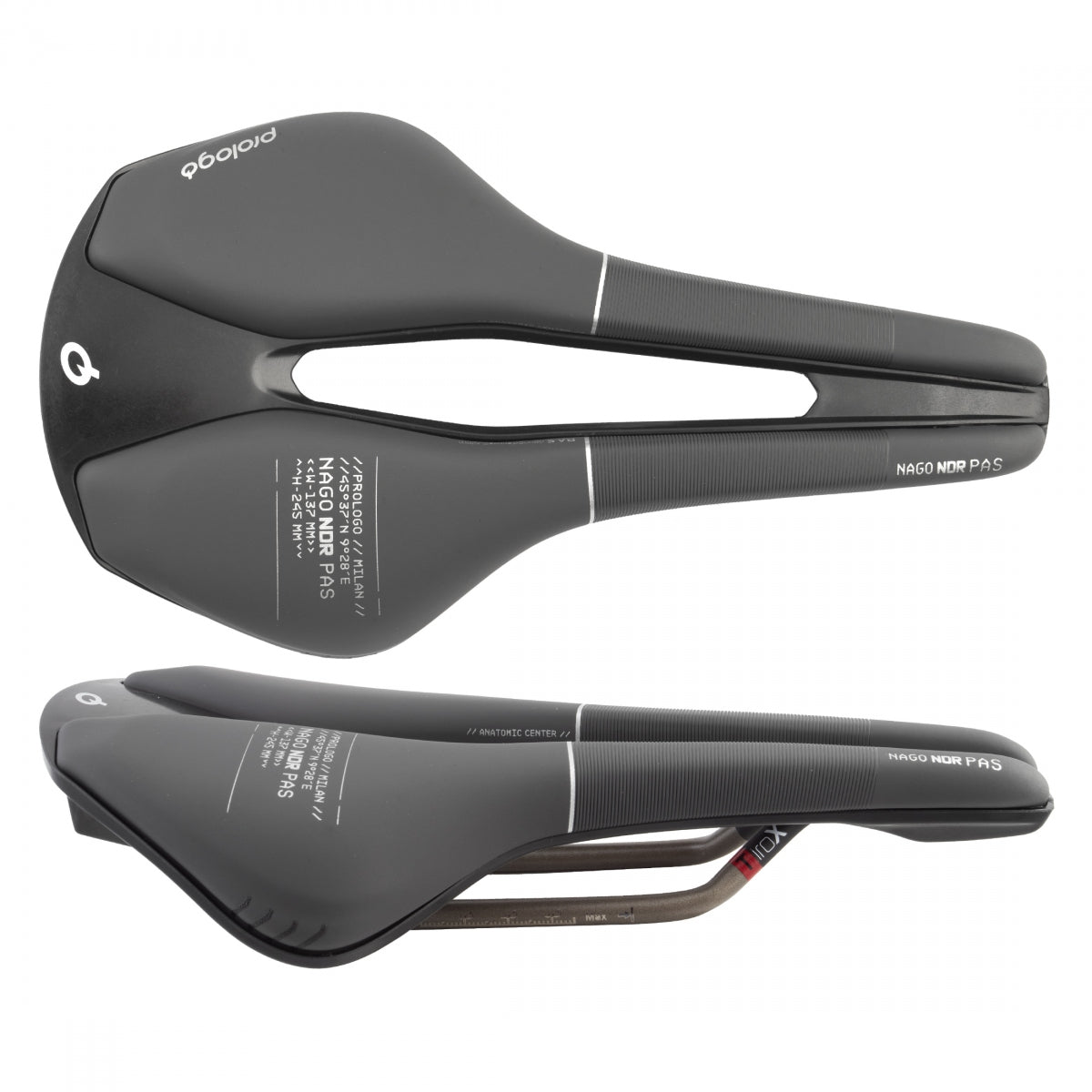 PROLOGO SADDLE PROLOGO NAGO NDR PAS TIROX 137 BK/GY - PROLOGO
