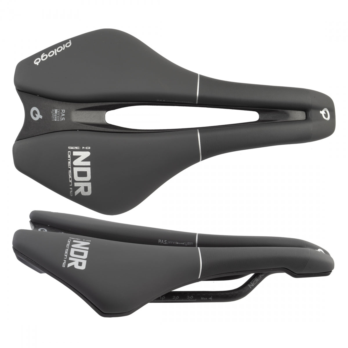 PROLOGO SADDLE PROLOGO DIMENSION R2 NDR NACK 143 BK/GY - PROLOGO