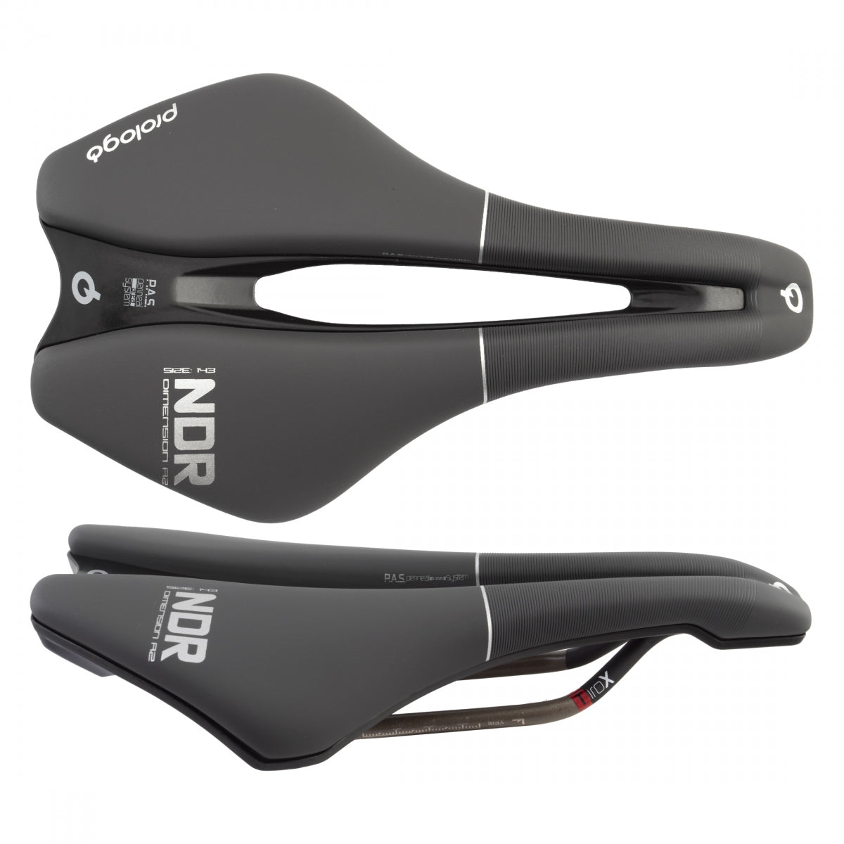 PROLOGO SADDLE PROLOGO DIMENSION R2 NDR TIROX 143 BK/GY - PROLOGO