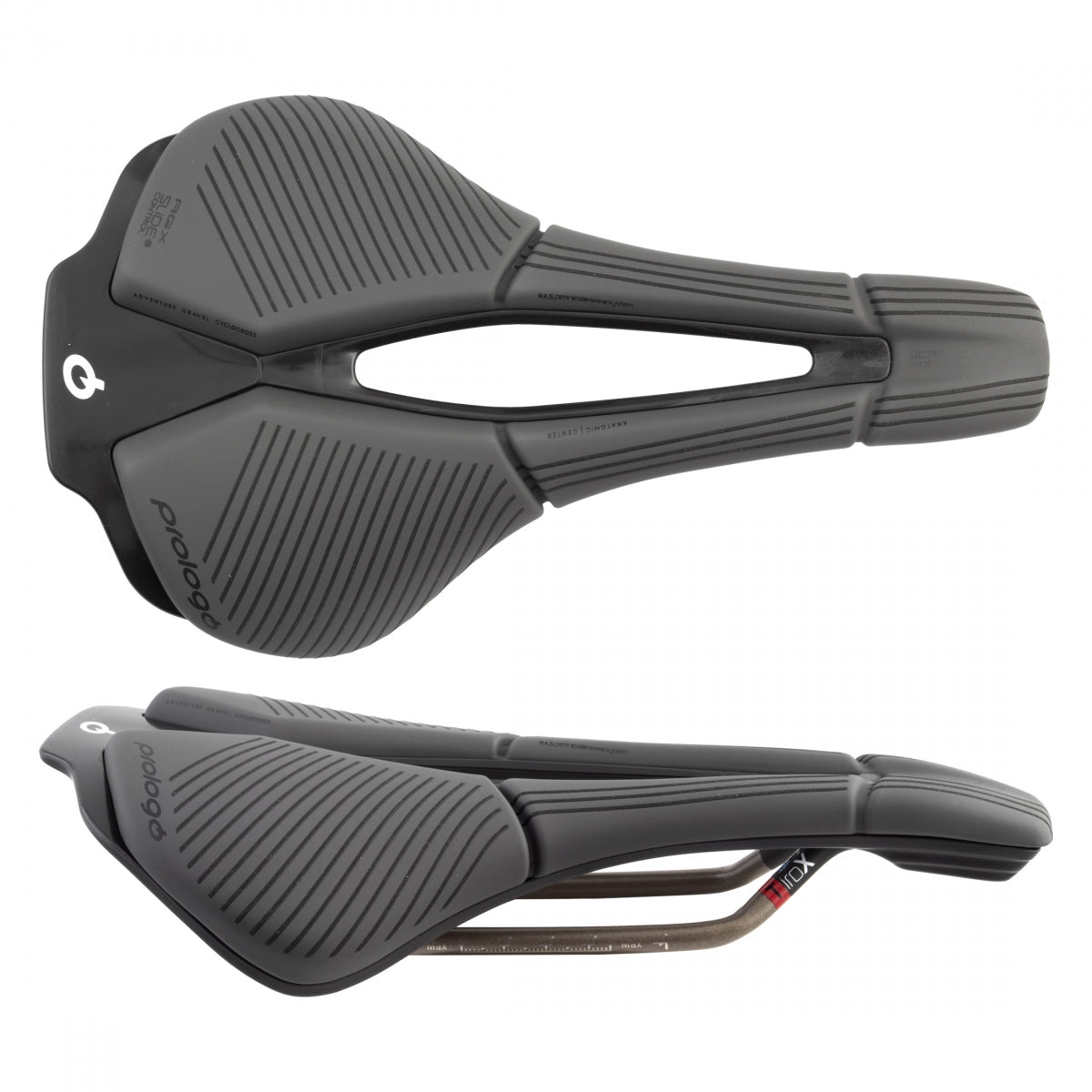 PROLOGO SADDLE PROLOGO SCRATCH M5 PAS AGX TIROX 147 DK-GY w/SLIDE CONTROL - PROLOGO