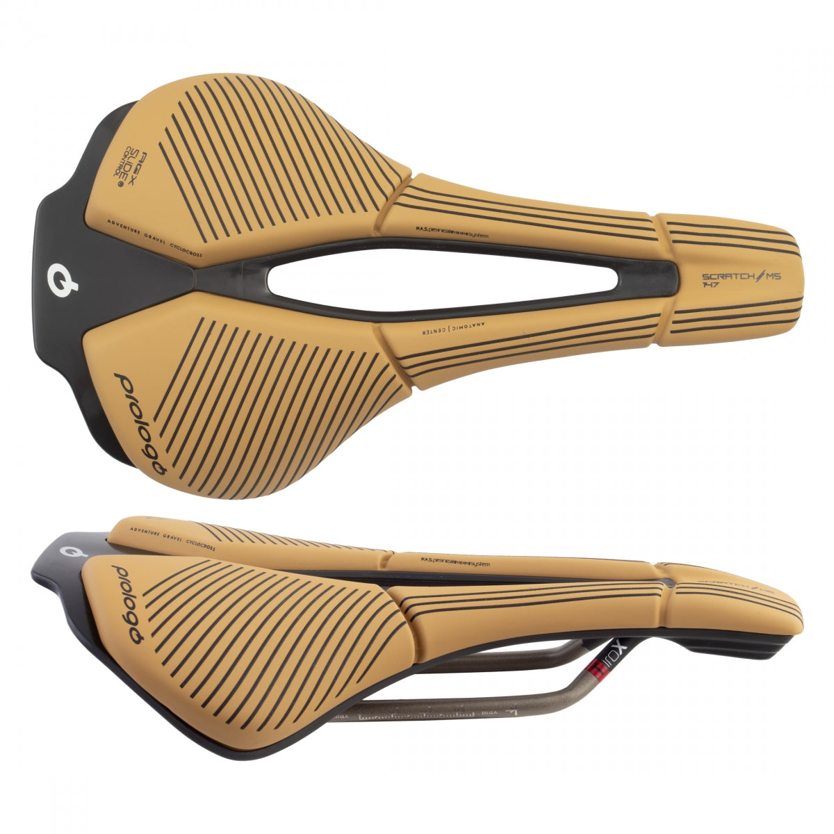 PROLOGO SADDLE PROLOGO SCRATCH M5 PAS AGX TIROX 147 LT-BN w/SLIDE CONTROL - PROLOGO