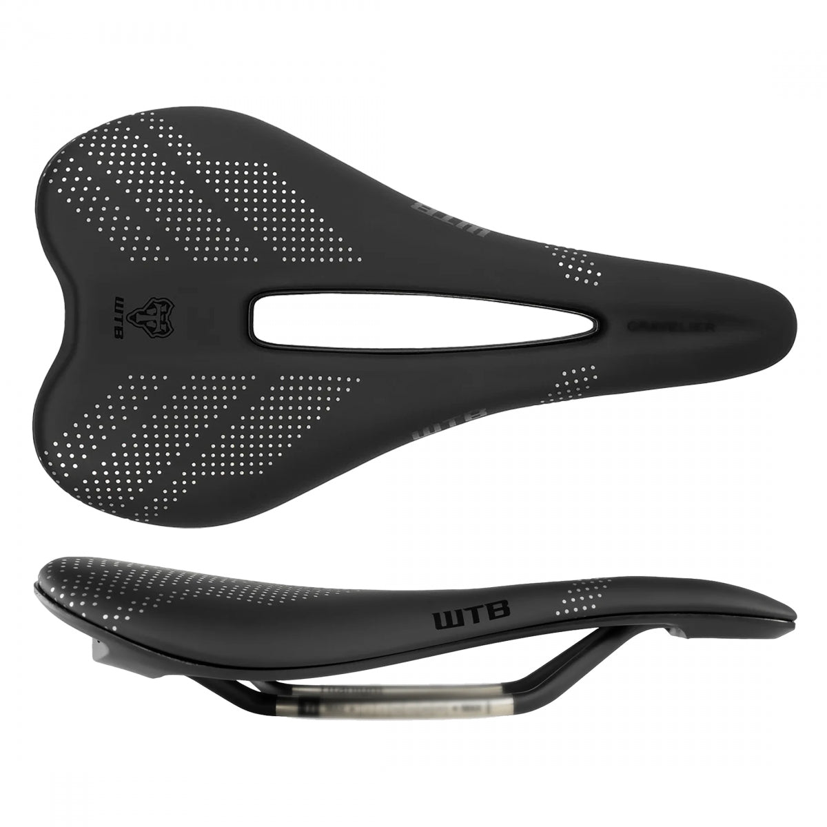 WTB SADDLE WTB GRAVELIER MEDIUM TITANIUM BK - WTB