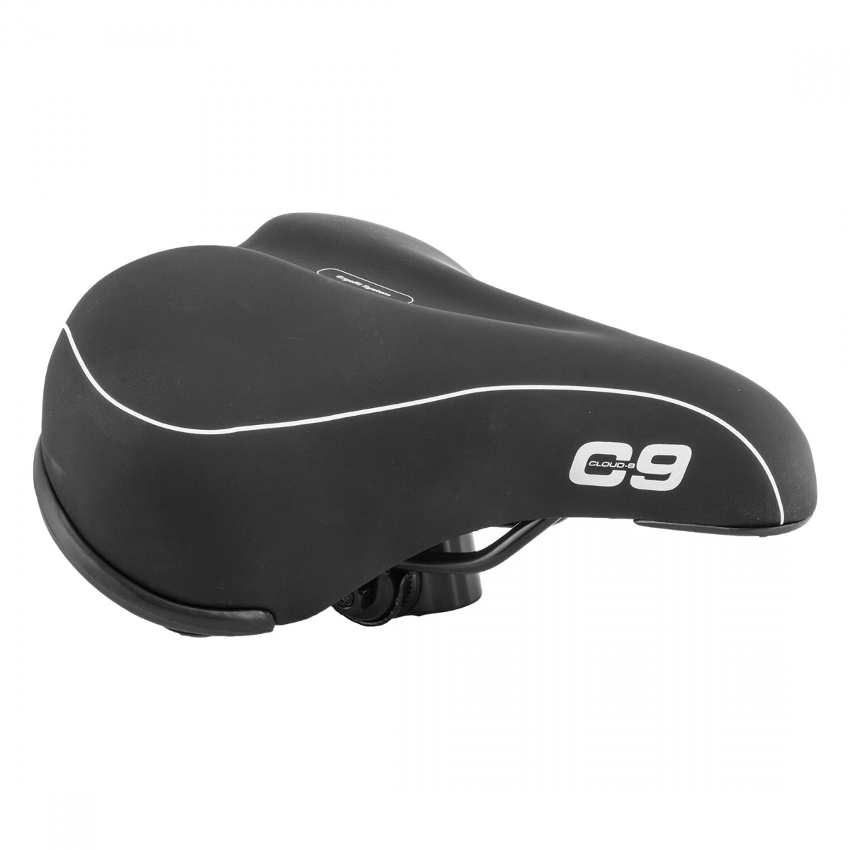 CLOUD-9 SADDLE C9 COMFORT LADIES SOFront TOUCH VINYL WR BK - CLOUD-9