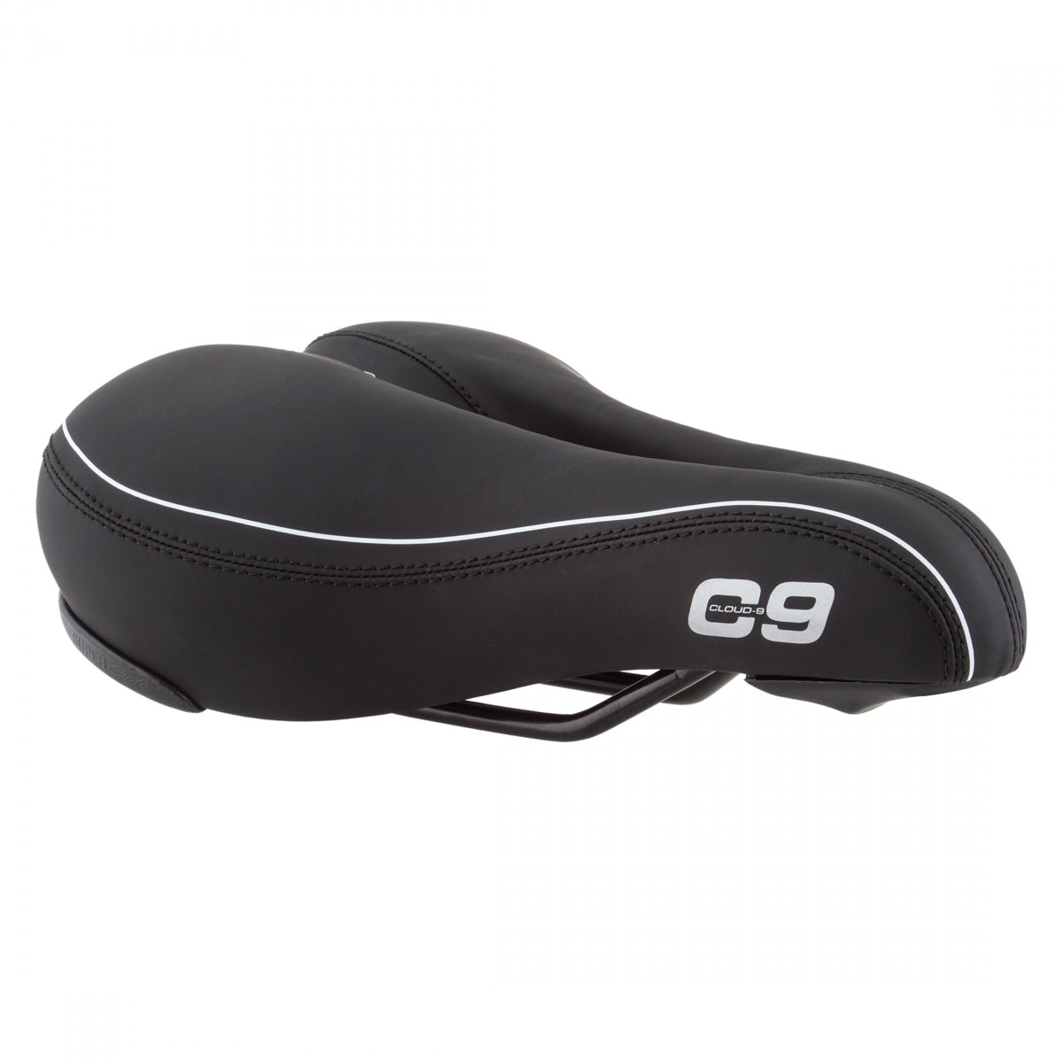CLOUD-9 SADDLE C9 COMFORT AIRFLOW SOFront TOUCH VINYL BK - CLOUD-9