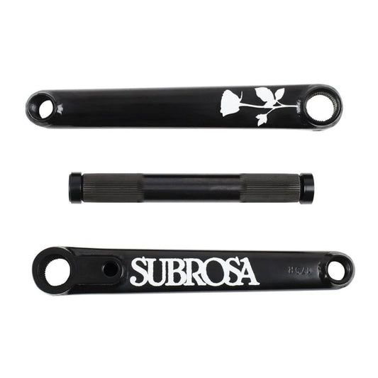 Subrosa Rose Cranks (Black)