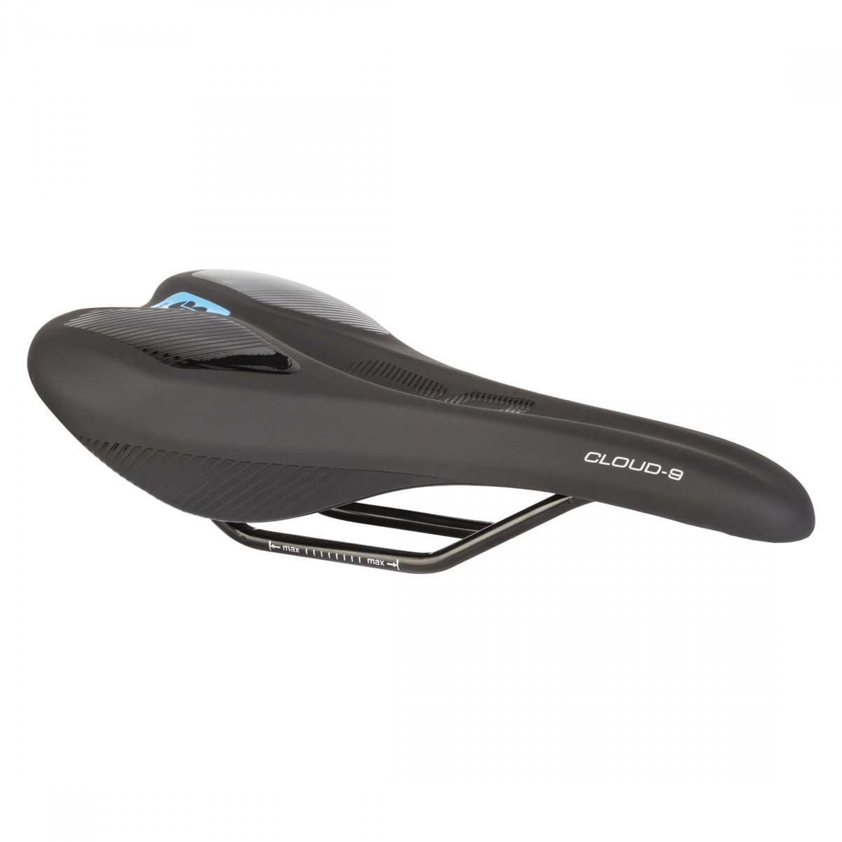 CLOUD-9 SADDLE C9 KUSH PLUS NARearOW MEMORY FOAM BK - CLOUD-9