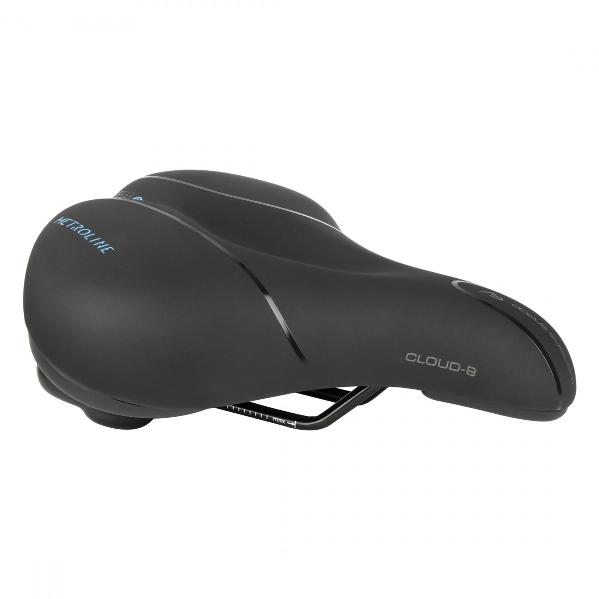 CLOUD-9 SADDLE C9 METROLINE MEMORY FOAM BK - CLOUD-9