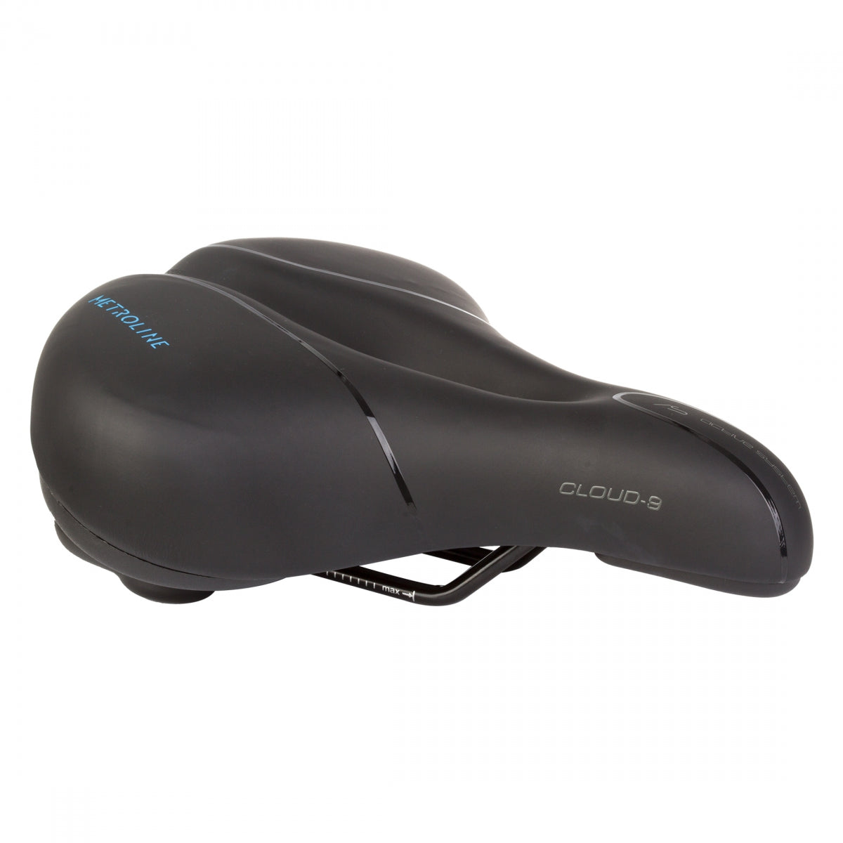 CLOUD-9 SADDLE C9 METROLINE AIRFLOW MEMORY FOAM BK - CLOUD-9