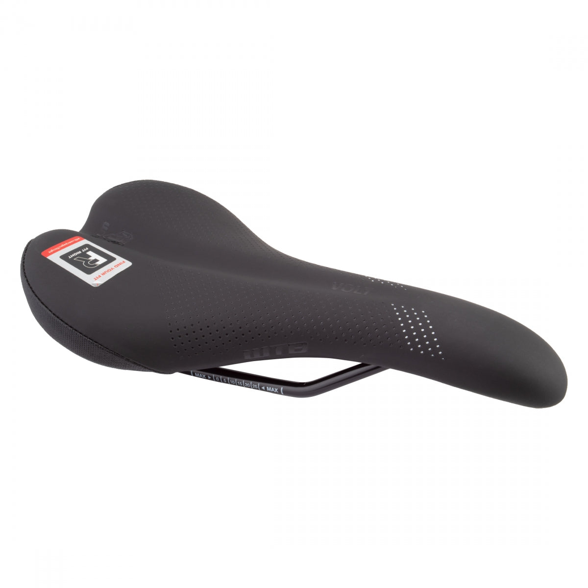 WTB SADDLE WTB VOLT NARearOW STEEL BK - WTB