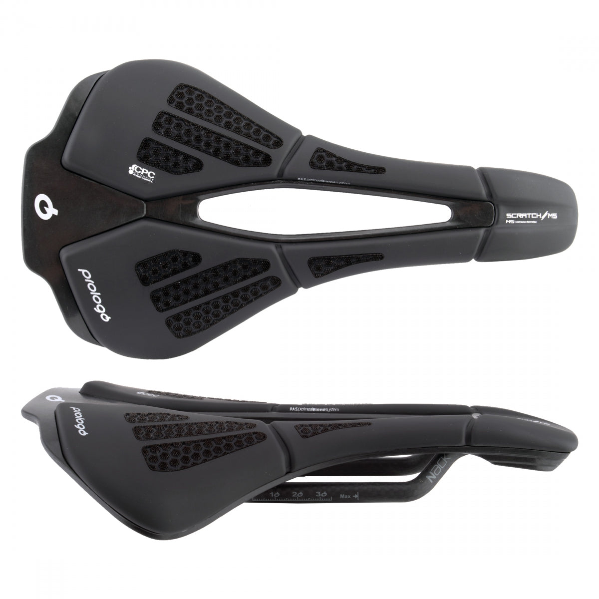 PROLOGO SADDLE PROLOGO SCRATCH M5 PAS CPC NACK 140 BK - PROLOGO