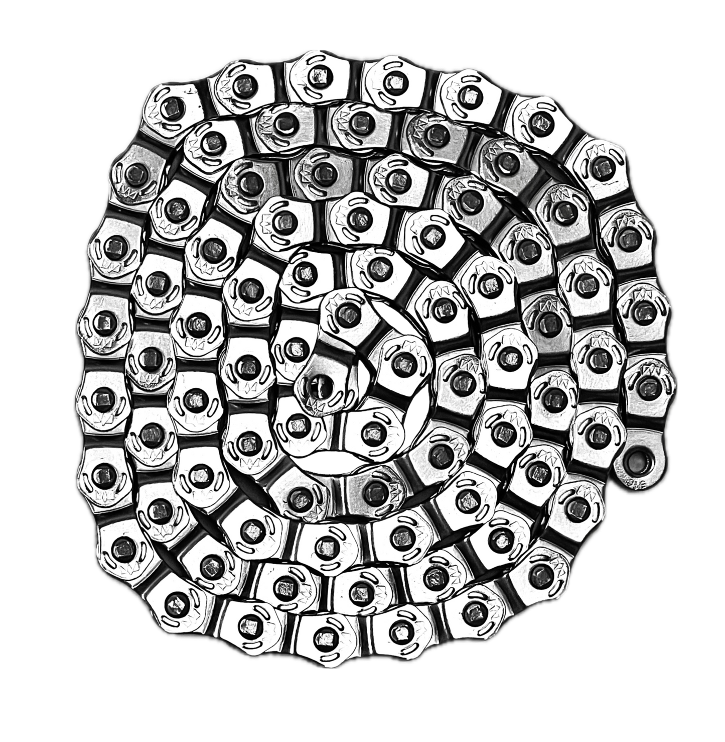 5150bmx "Non-Stop" Half-Link Chain (Chrome)