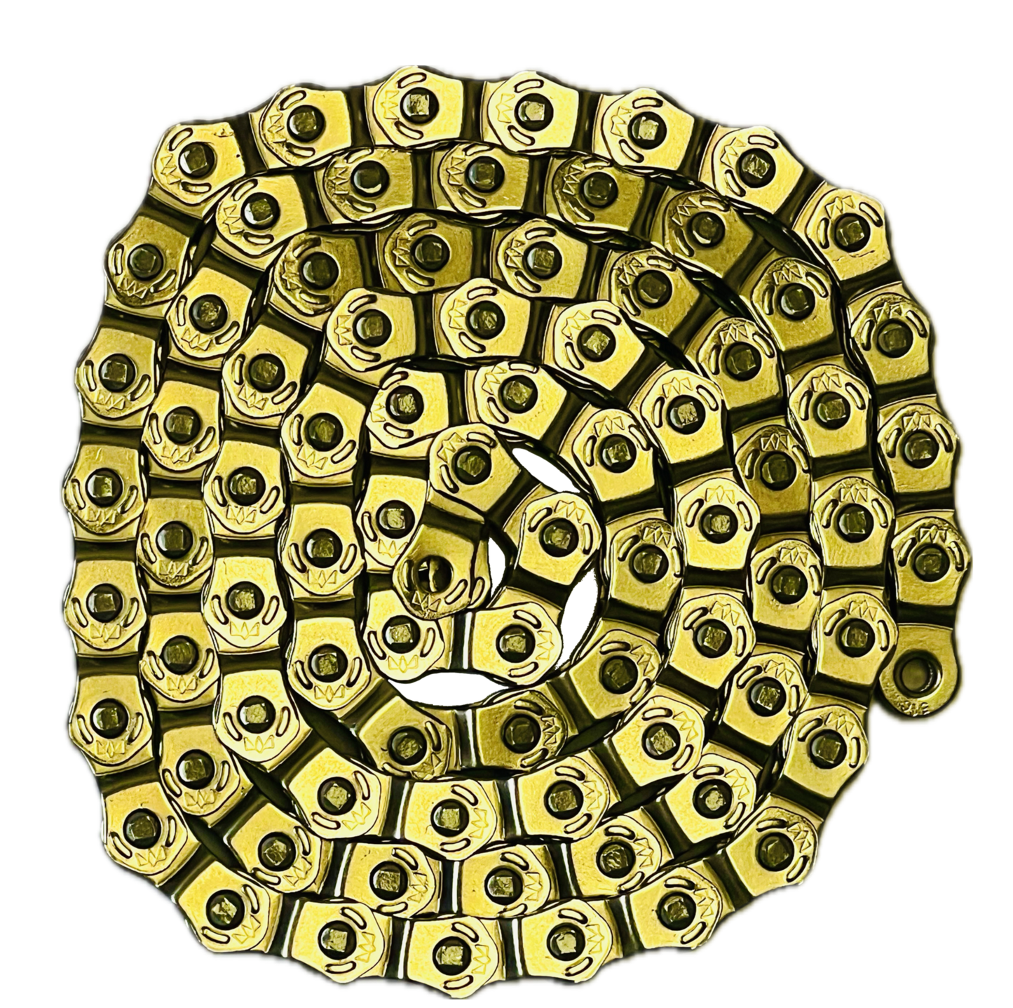 5150bmx "Non-Stop" Half-Link Chain (Gold)