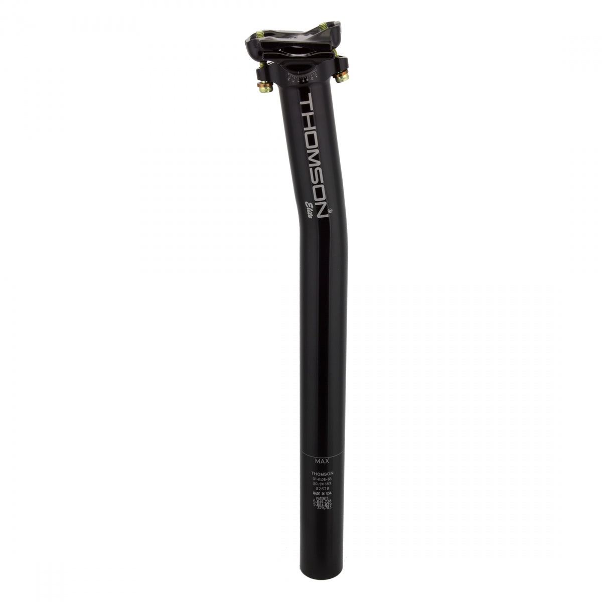 THOMSON SEATPOST THOM 30.9 367mm-BK 16mm SETBACK - THOMSON