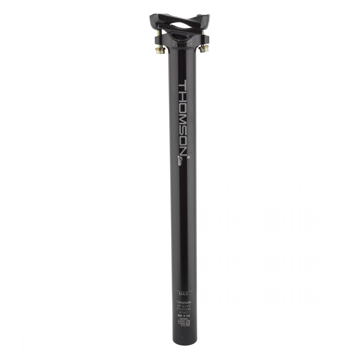 THOMSON SEATPOST THOM 27.0 330mm-BK - THOMSON