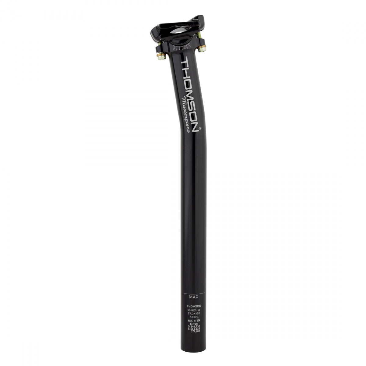 THOMSON SEATPOST THOM 27.2 330mm-M-PC SETBACK BK - THOMSON