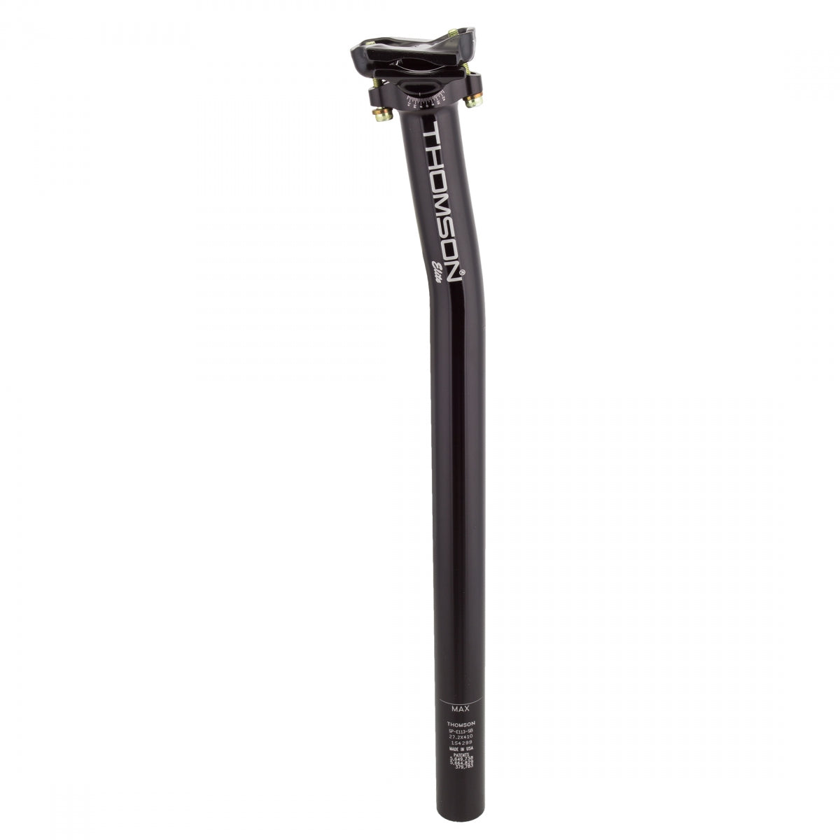 THOMSON SEATPOST THOM 27.2 410mm-BK 16mmSETBACK - THOMSON