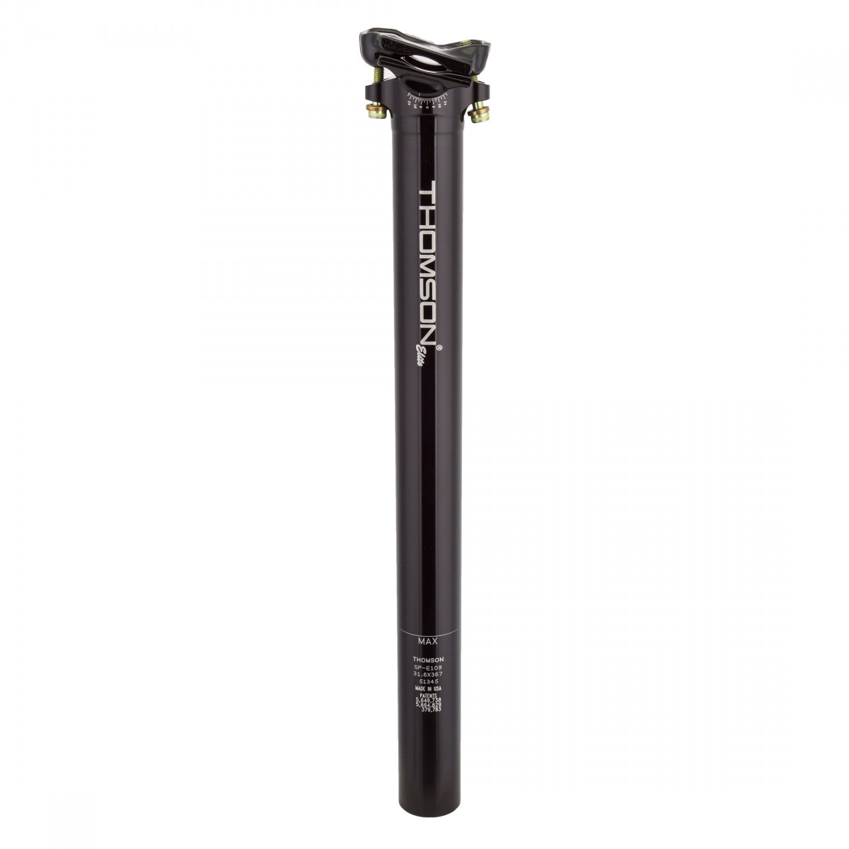 THOMSON SEATPOST THOM 31.6 367mm-BK - THOMSON